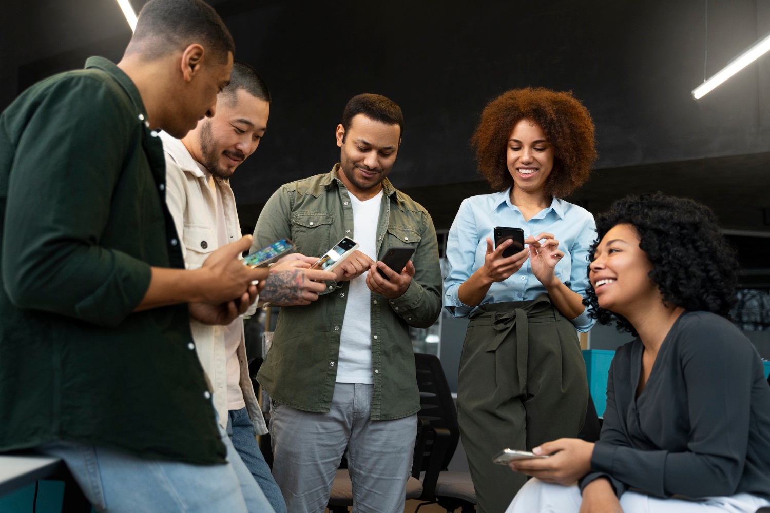 A team planning content strategy
